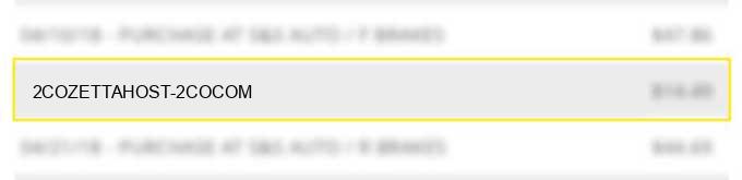 2co*zettahost 2co.com