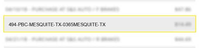 494 pbc mesquite tx 0365mesquite tx