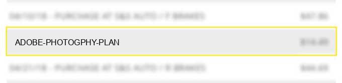 adobe *photogphy plan