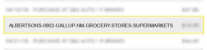 albertsons #0902 gallup nm grocery stores supermarkets