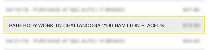 bath & body work tn chattanooga 2100 hamilton placeus
