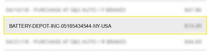 battery depot inc 05165434544 ny usa