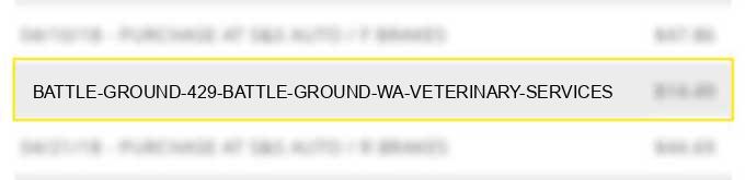 battle ground #429 battle ground wa veterinary services