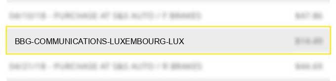 bbg-communications-luxembourg-lux