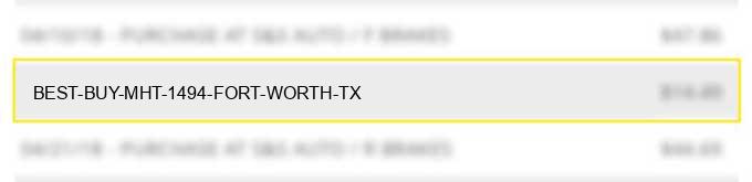 best buy mht 1494 fort worth tx