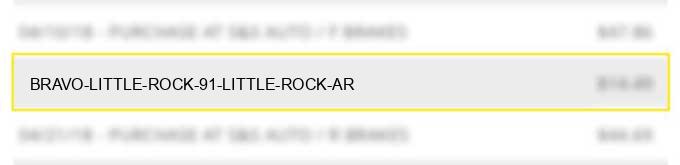 bravo little rock #91 little rock ar