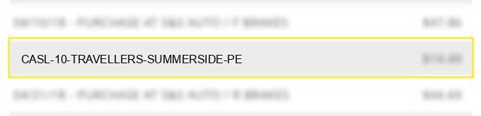 casl - 10 traveller's summerside pe