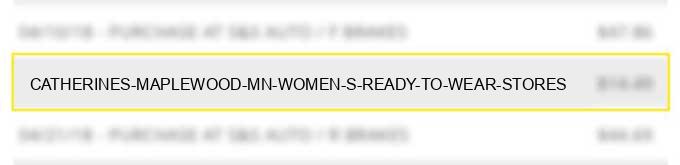 catherines maplewood mn women s ready to wear stores