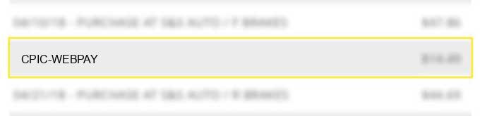 cpic web_pay