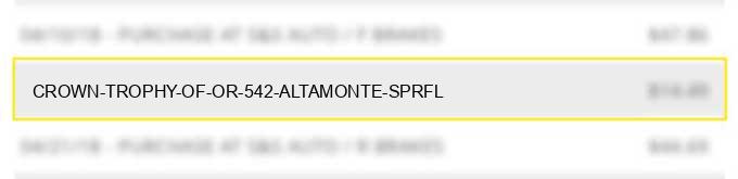 crown trophy of or 542 altamonte sprfl