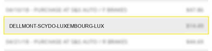 dellmont scydo luxembourg lux