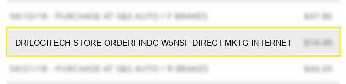 dri*logitech store orderfind.c w5nsf direct mktg internet