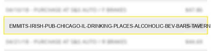 emmits irish pub chicago il drinking places (alcoholic bev.) bars taverns nightclubs