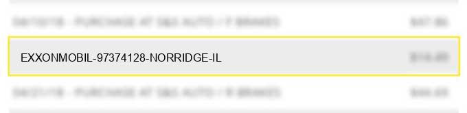 exxonmobil 97374128 norridge il