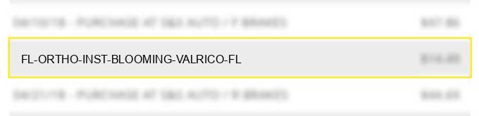 fl ortho inst blooming valrico fl