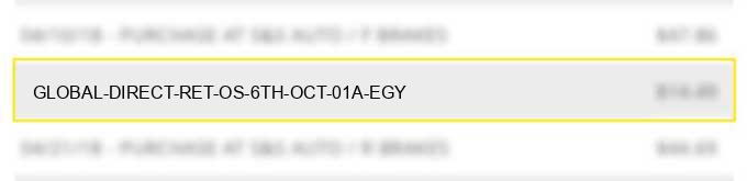 global direct ret os 6th oct. 01a egy