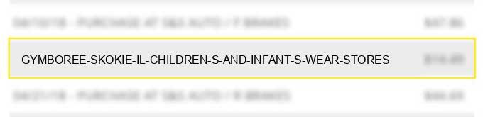 gymboree skokie il children s and infant s wear stores