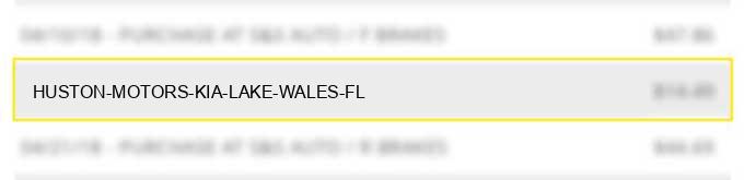 huston motors kia lake wales fl