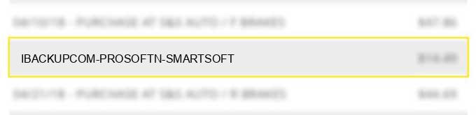 ibackup.com prosoftn smartsoft