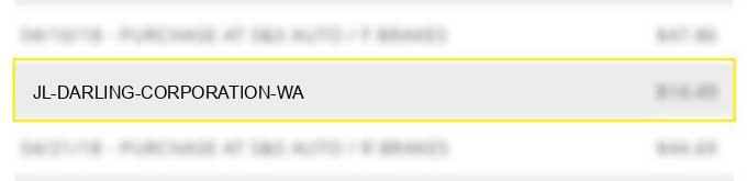 jl darling corporation wa
