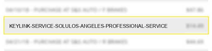 keylink service solulos angeles professional service