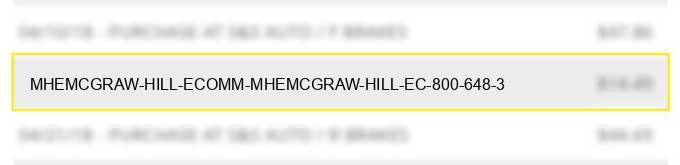 mhe*mcgraw-hill ecomm mhe*mcgraw-hill ec 800-648-3