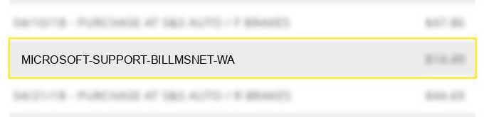 microsoft *support bill.ms.net wa