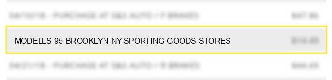 modell's #95 brooklyn ny sporting goods stores