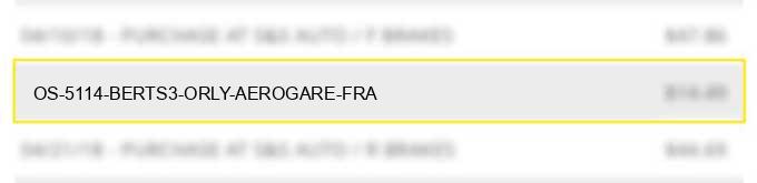 os 5114 berts3 orly aerogare fra