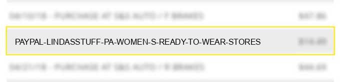 paypal *lindasstuff pa - women s ready to wear stores