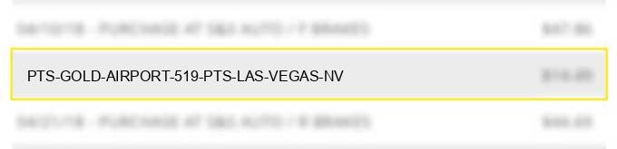 pts gold airport 519 pts las vegas nv