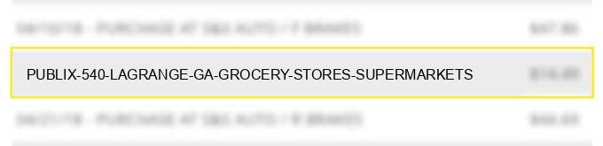 publix #540 lagrange ga grocery stores supermarkets