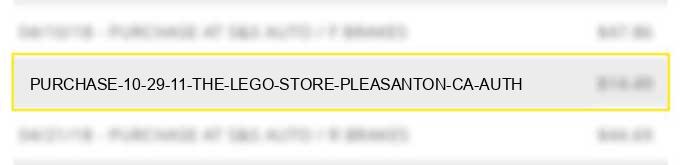 purchase 10 29 11 the lego store pleasanton ca auth#