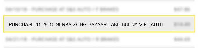 purchase 11 28 10 serka zong bazaar lake buena vifl auth#