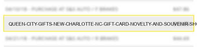 queen city gifts & new charlotte nc gift card novelty and souvenir shops