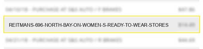 reitmans #696 north bay on - women s ready to wear stores