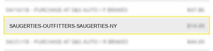 saugerties outfitters, saugerties ny