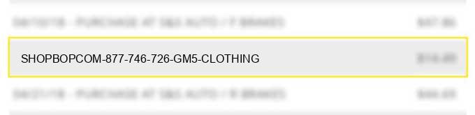 shopbop.com 877 746 726 gm5 clothing