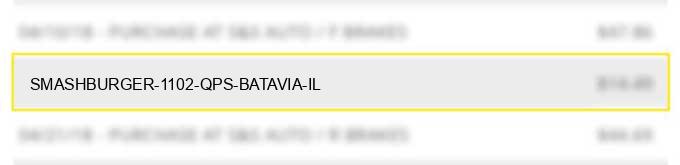 smashburger 1102 qps batavia il