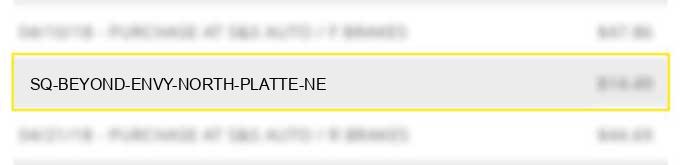 sq *beyond envy north platte ne