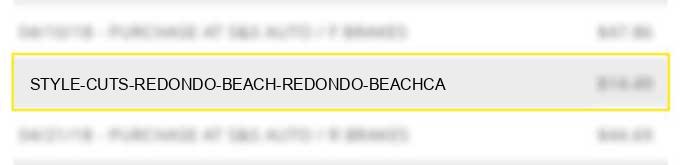 style cuts redondo beach redondo beachca