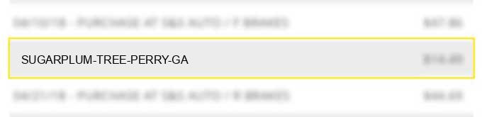 sugarplum tree perry ga