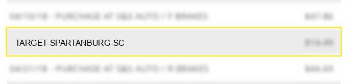 target spartanburg sc