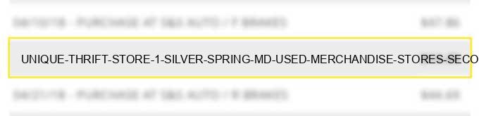 unique thrift store #1 silver spring md used merchandise stores second hand stores
