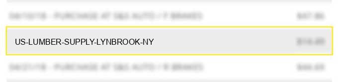 us lumber & supply lynbrook ny