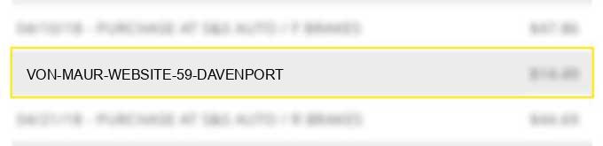von maur website 59 davenport