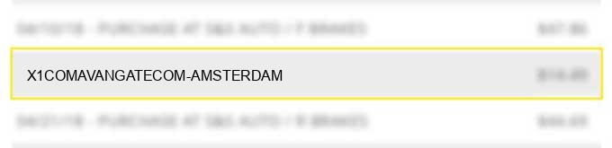 x1.com*avangate.com amsterdam
